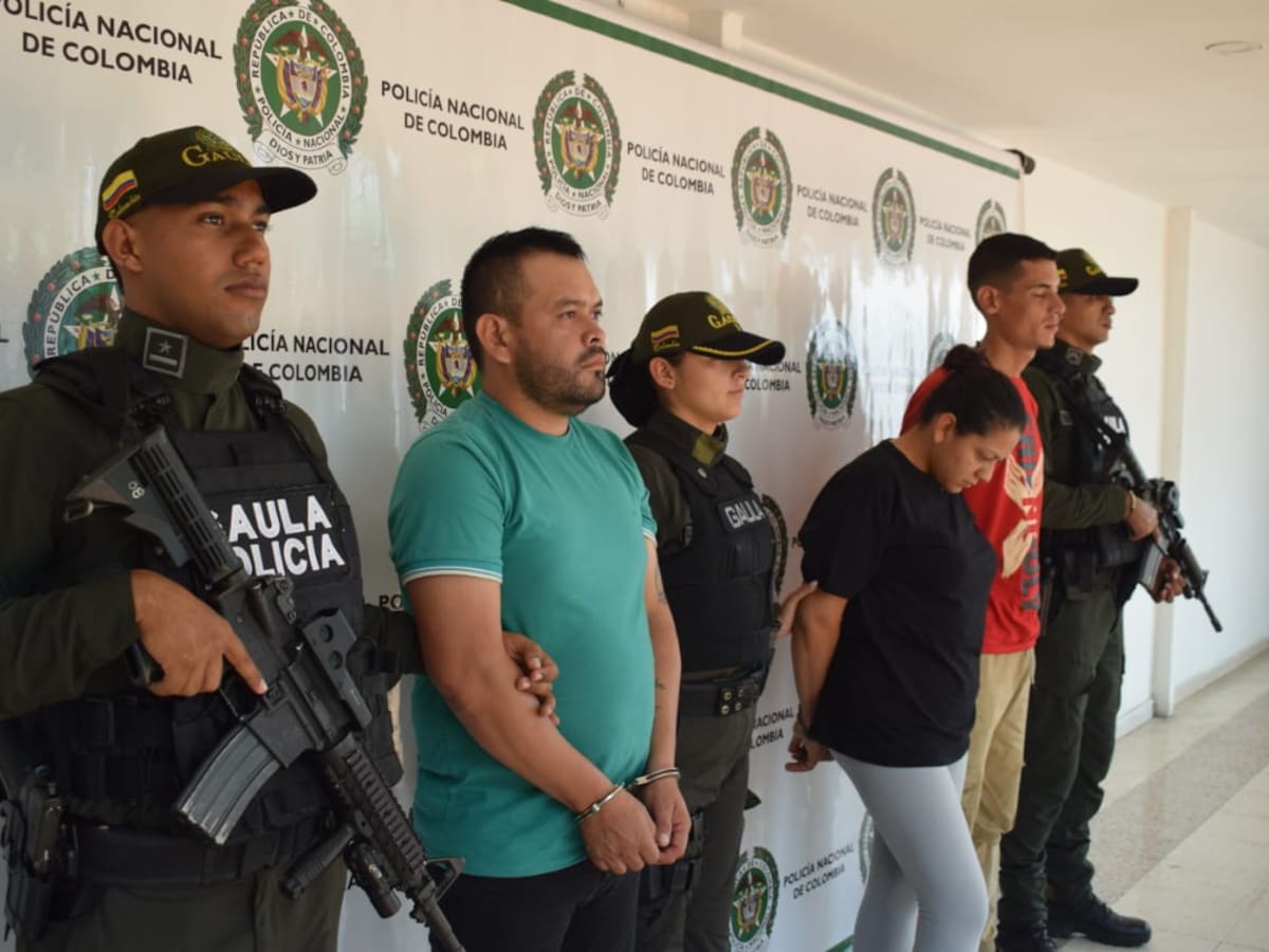 Capturan presuntos integrantes del frente Iván Díaz, responsables de atentados en el Huila