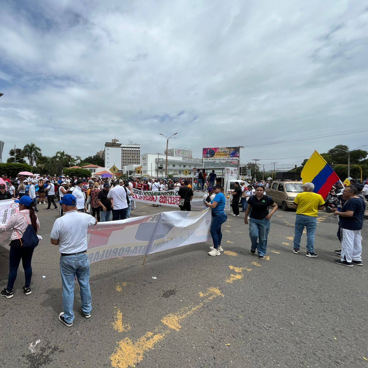 Paro nacional: Con normalidad se vivió la jornada de marchas en Cúcuta