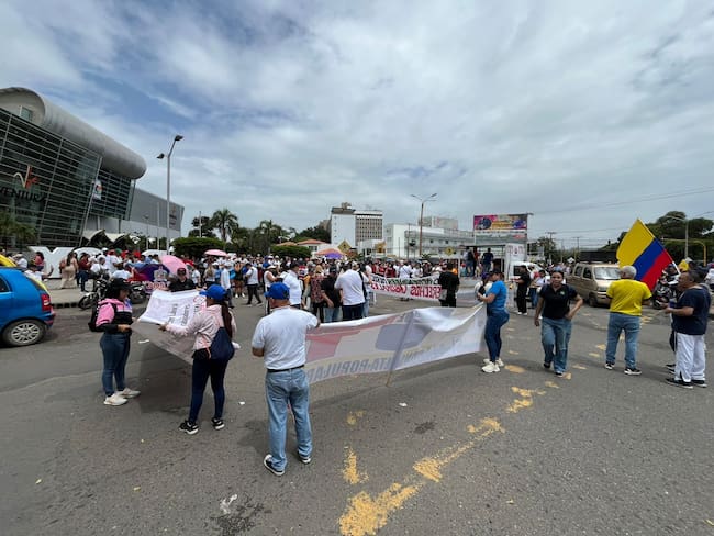 Paro nacional: Con normalidad se vivió la jornada de marchas en Cúcuta. / Foto: Caracol Radio Cúcuta.