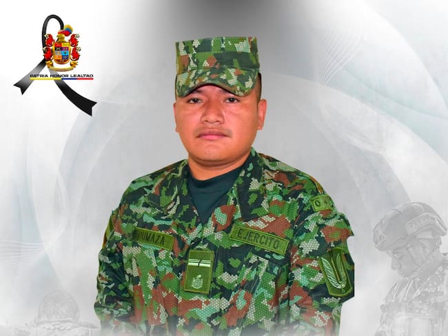 Soldado profesional José Mariano Dumaza Conchave. / Foto: Ejército Nacional.