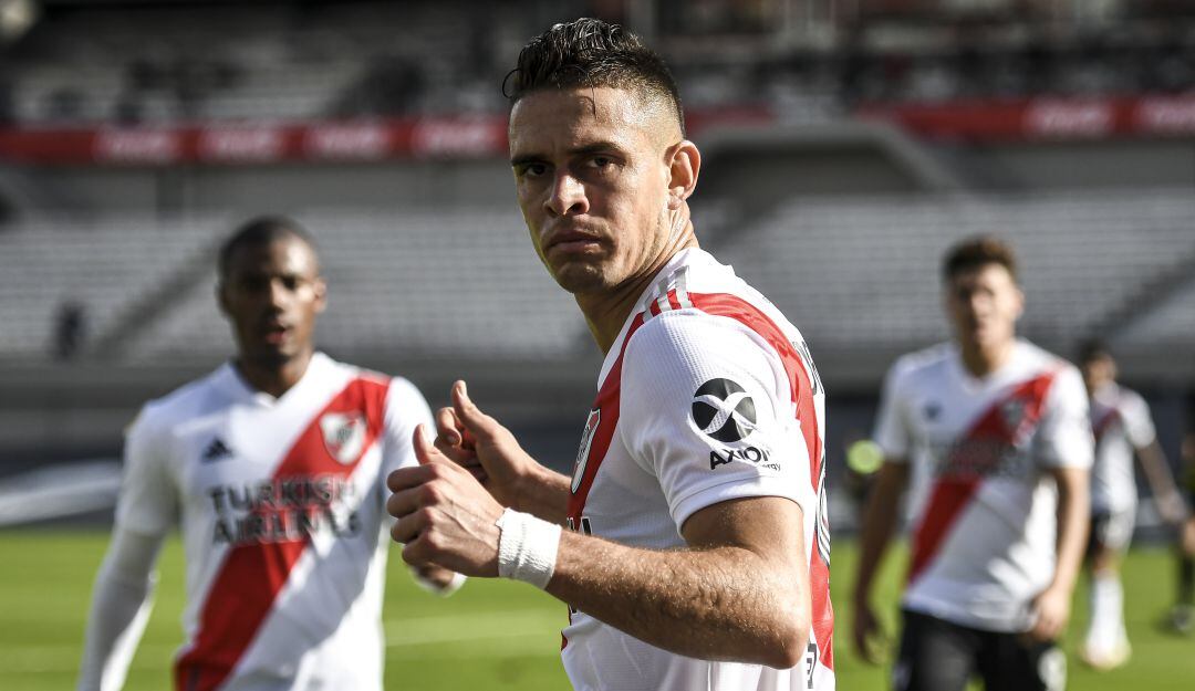 Rafael Santos Borré, delantero colombiano de River Plate