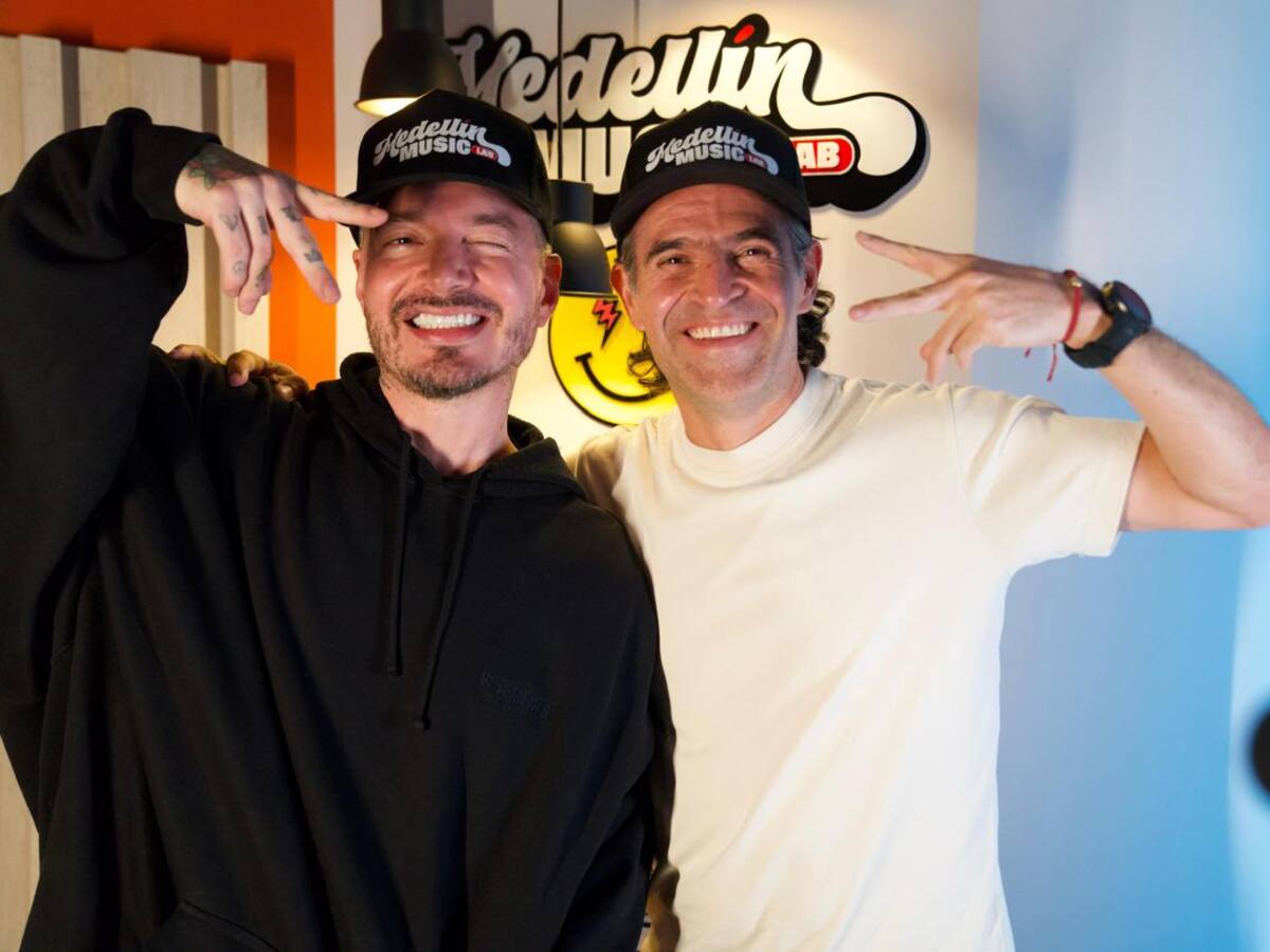 J Balvin y la Alcaldía inauguran el primer estudio público de grabación en la comuna Popular