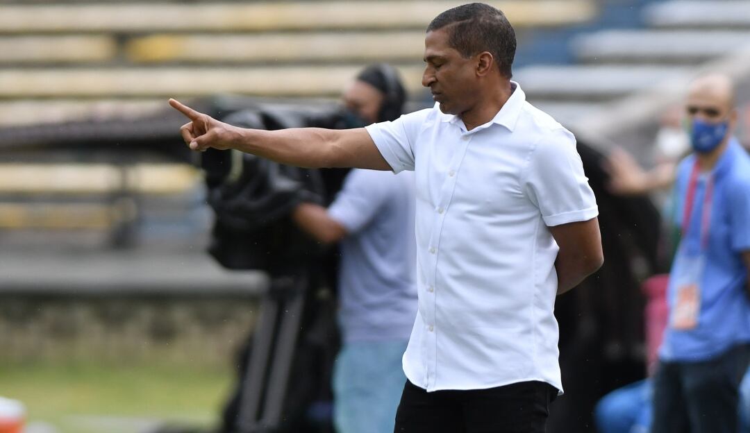 Alexis García, DT de La Equidad.