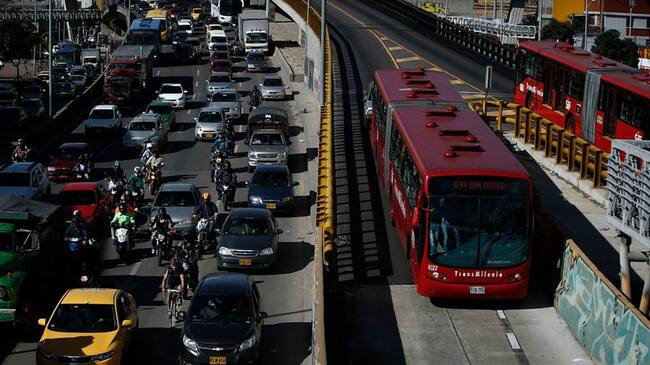 Transmilenio . Foto: Colprensa