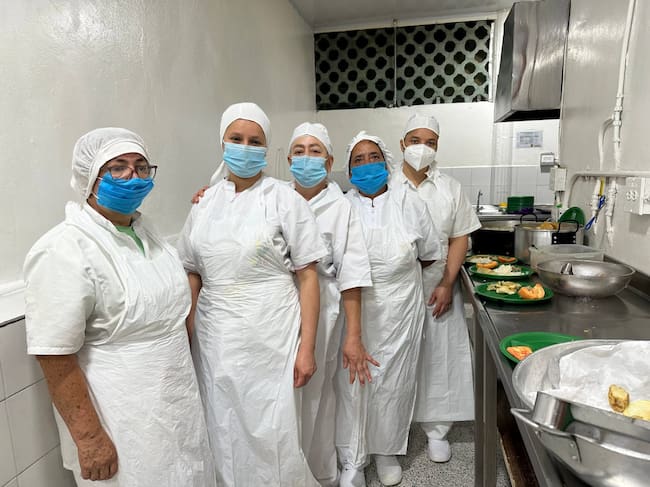 Capacitación a manipuladoras de alimentos. Cortesía: Gobernación de Antioquia.