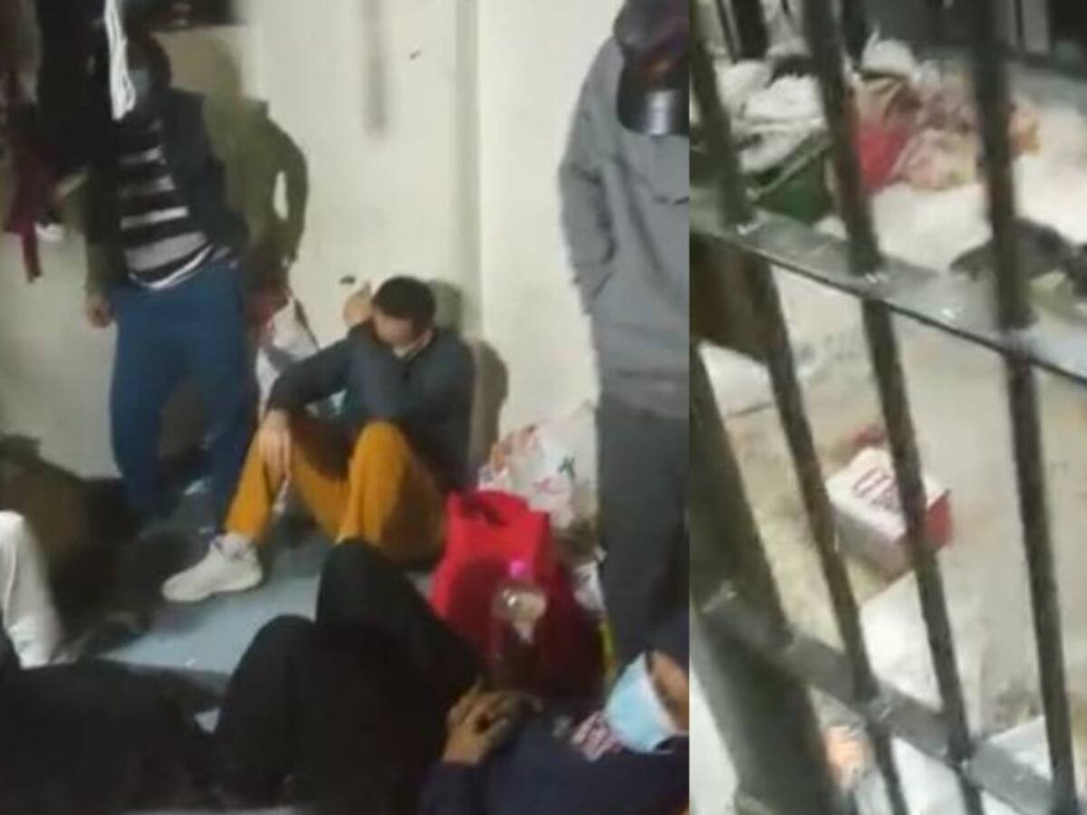 Video: Reclusos en la estación de Mártires denuncian hacinamiento