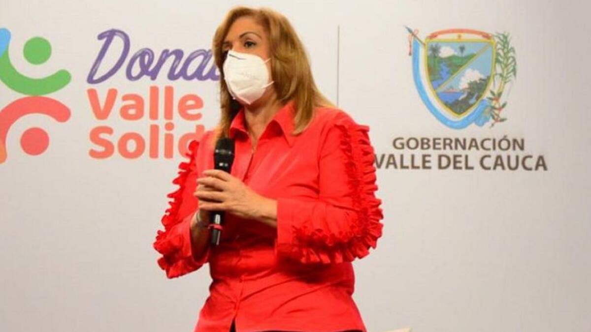 Gobernadora del Valle fue diagnosticada con cáncer linfático
