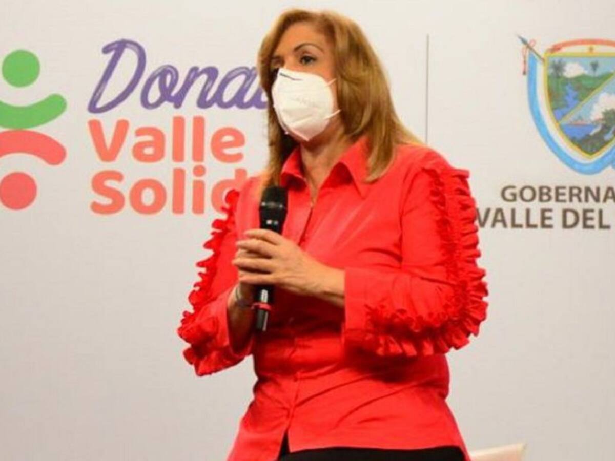 Gobernadora del Valle fue diagnosticada con cáncer linfático
