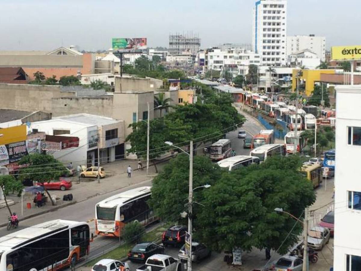Nuevamente víctimas del conflicto paralizaron operación de Transcaribe en Cartagena