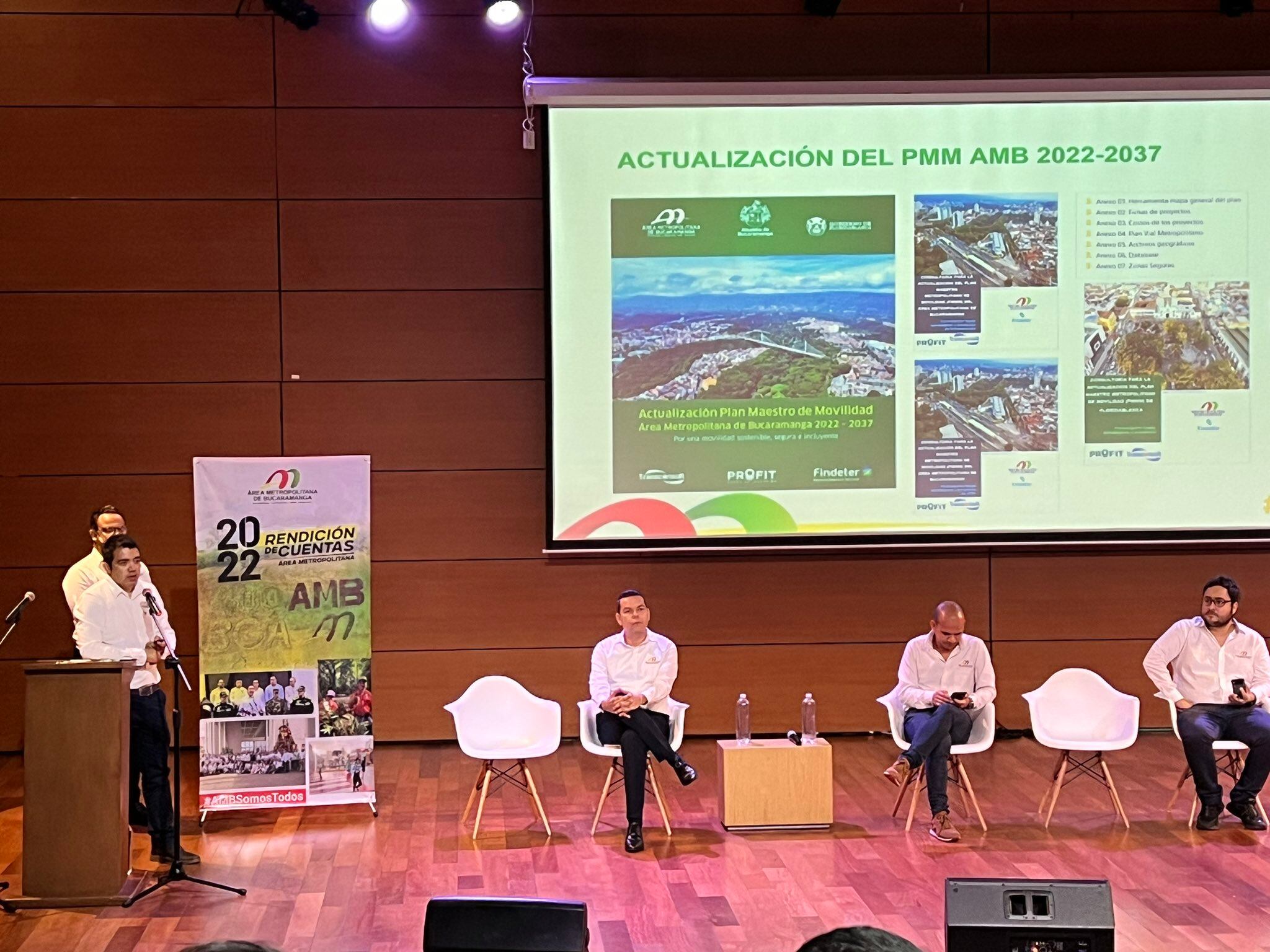 Área Metropolitana de Bucaramanga rindió cuentas.