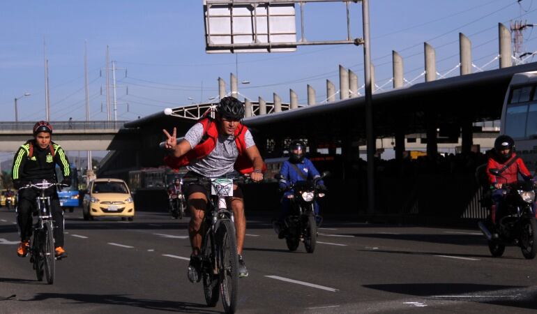 Se cumple la tercera jornada en lo que va del 2015, del día sin carro y sin moto en Bogotá.