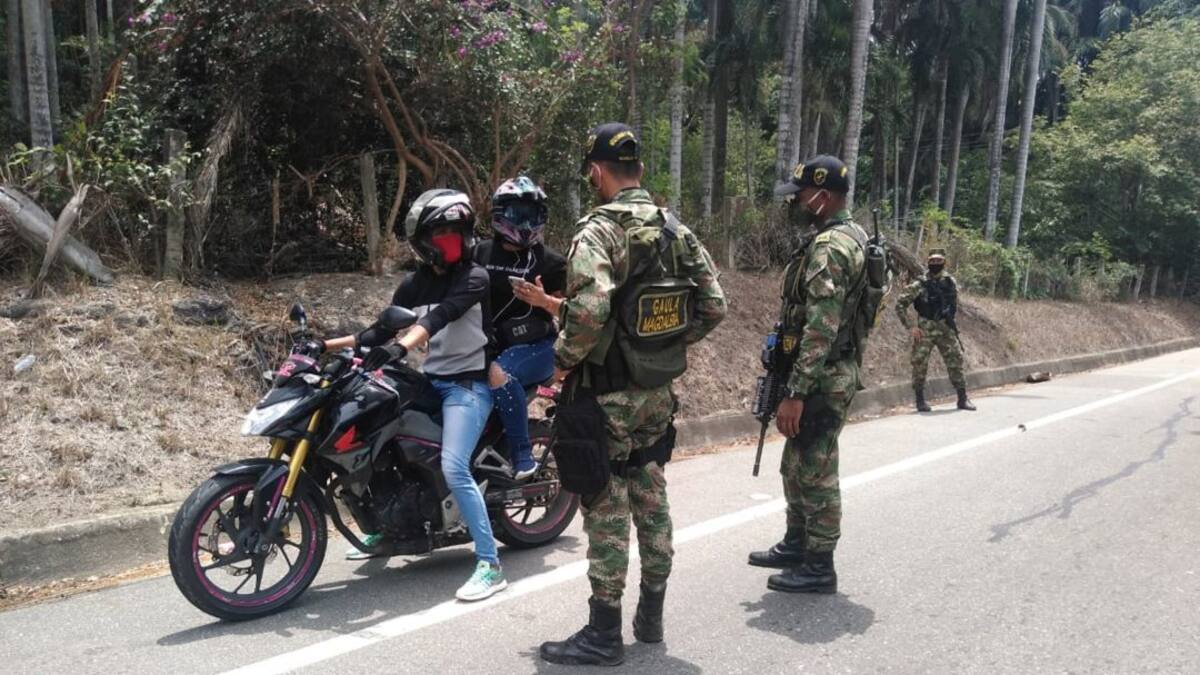 Gaula militar realiza operaciones antiextorsión en la Sierra Nevada