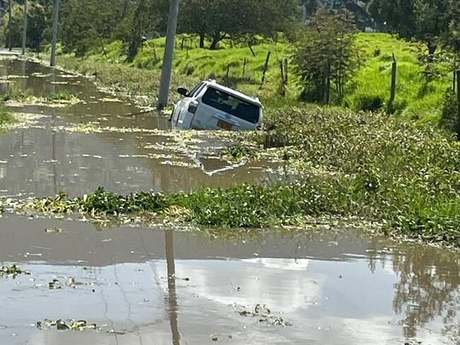 Afectaciones en municipios de Cundinamarca. Foto: Gob. de Cundinamarca