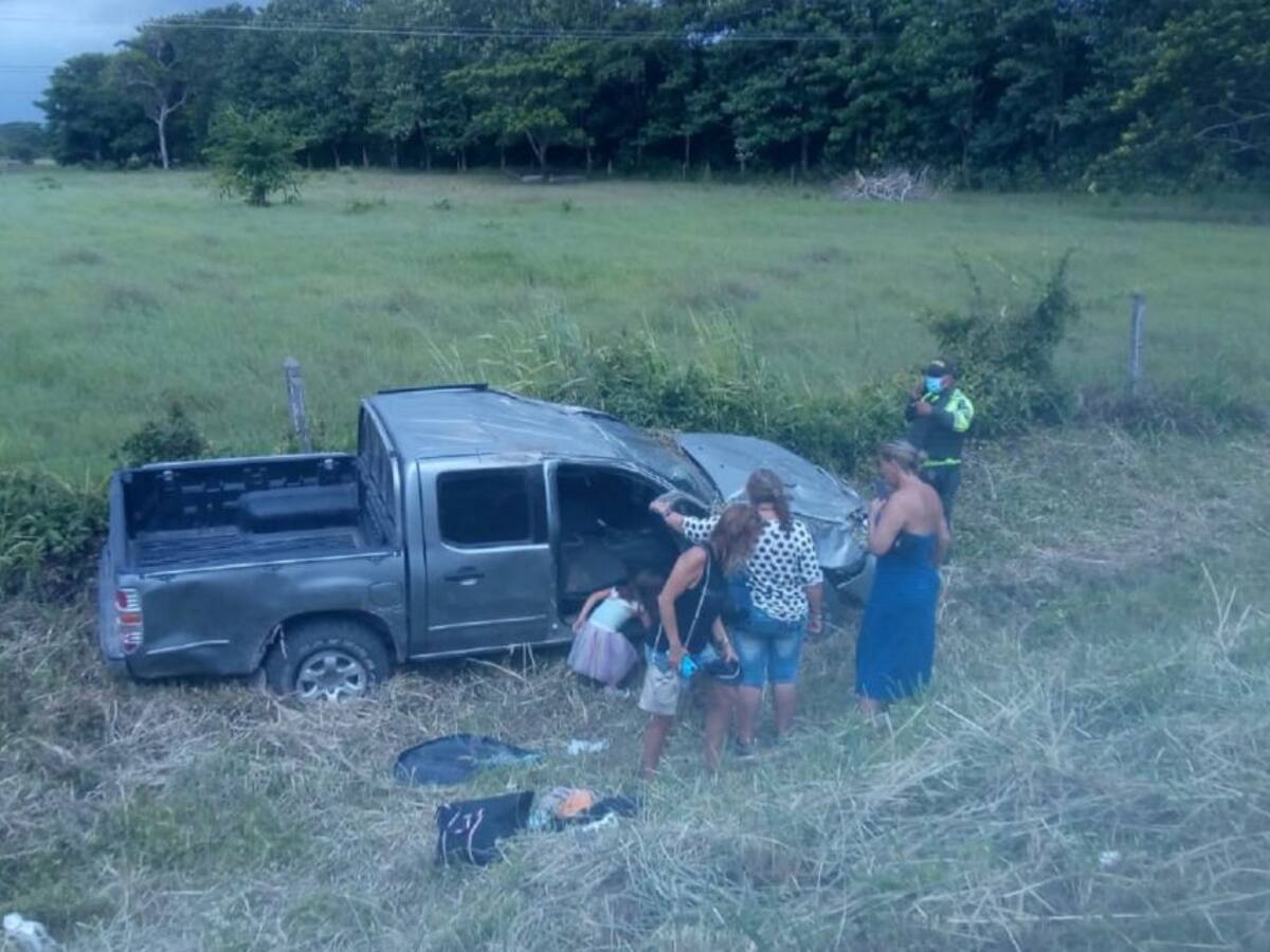 Solo pérdidas materiales dejó siniestro vial en la Cordialidad
