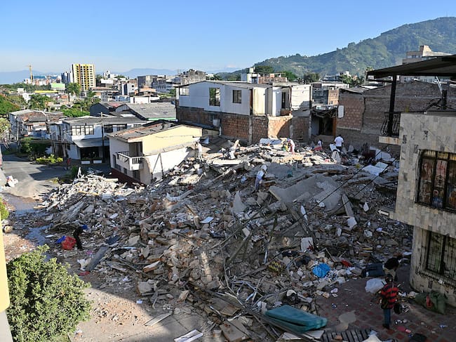Pereira tras terremoto de magnitud 7.4. (Photo by Gabriel Aponte/Getty Images)