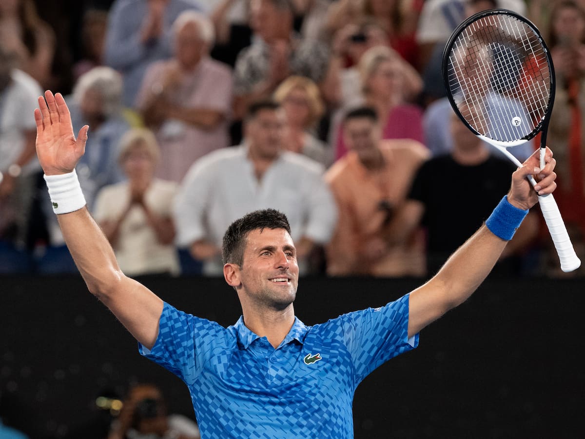 Djokovic jugará la final del Abierto de Australia frente a Tsitsipas