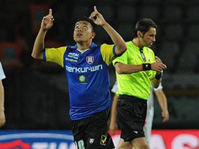 Fernando Uribe anota dos goles con el Chievo en la Copa de Italia