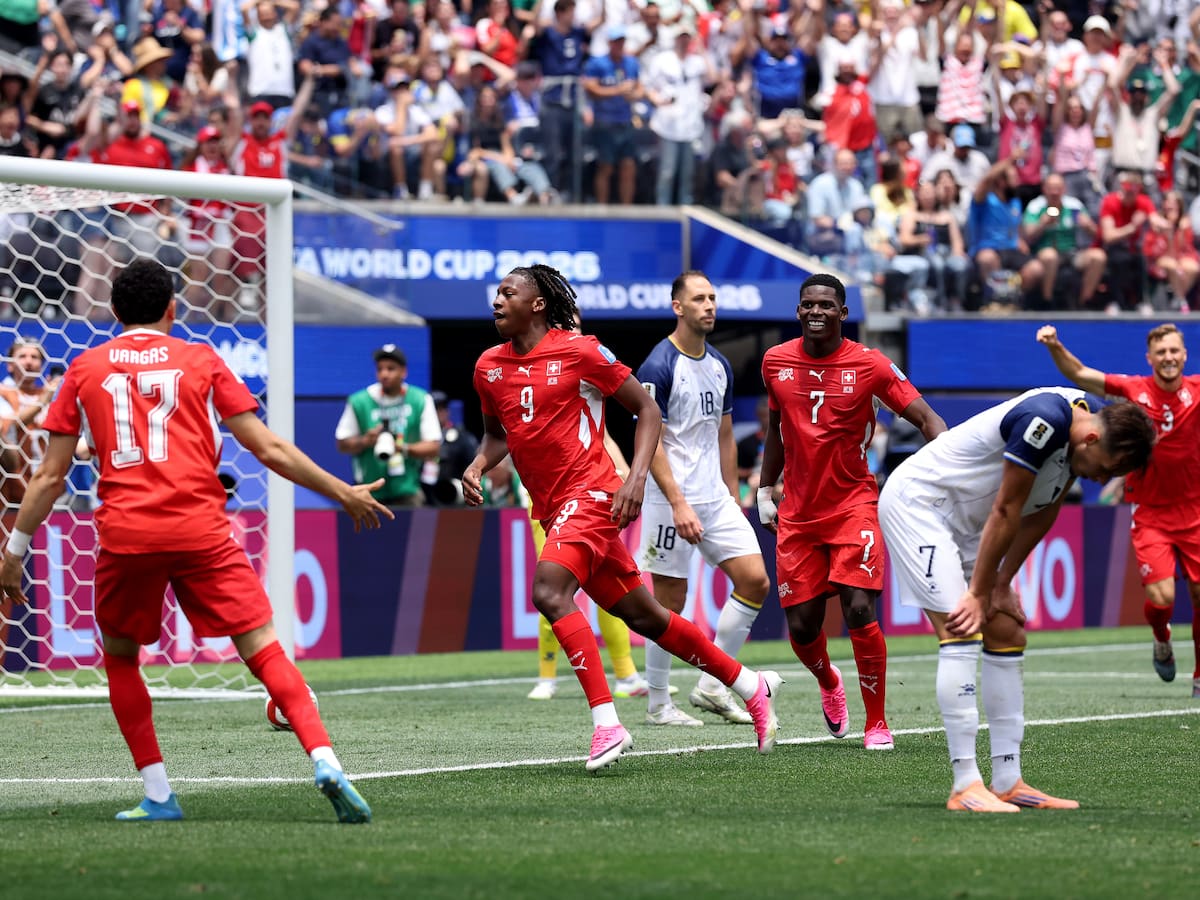 Suiza toma el liderato provisional: así quedó la tabla del Grupo B del Mundial 2026