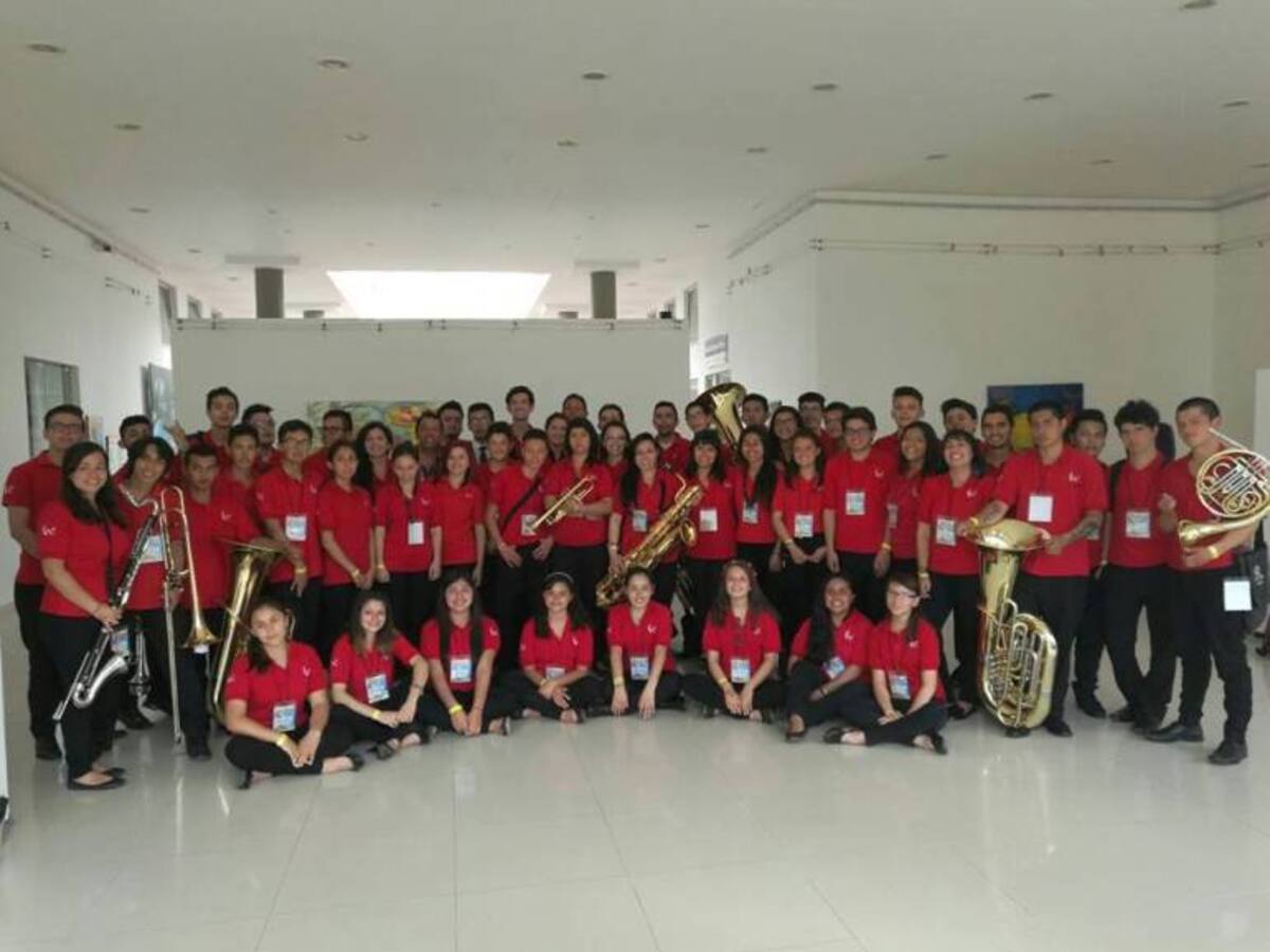 La Banda Sinfónica de Cajicá primer puesto en en el "World Music Concours" de Holanda