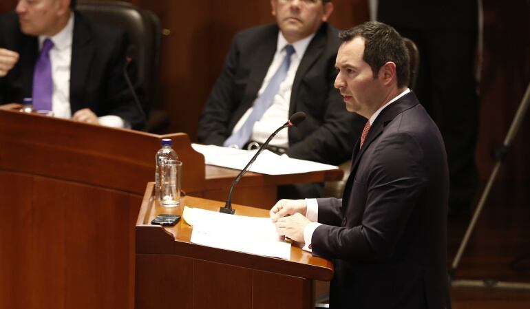Fiscal general, Jorge Perdomo.