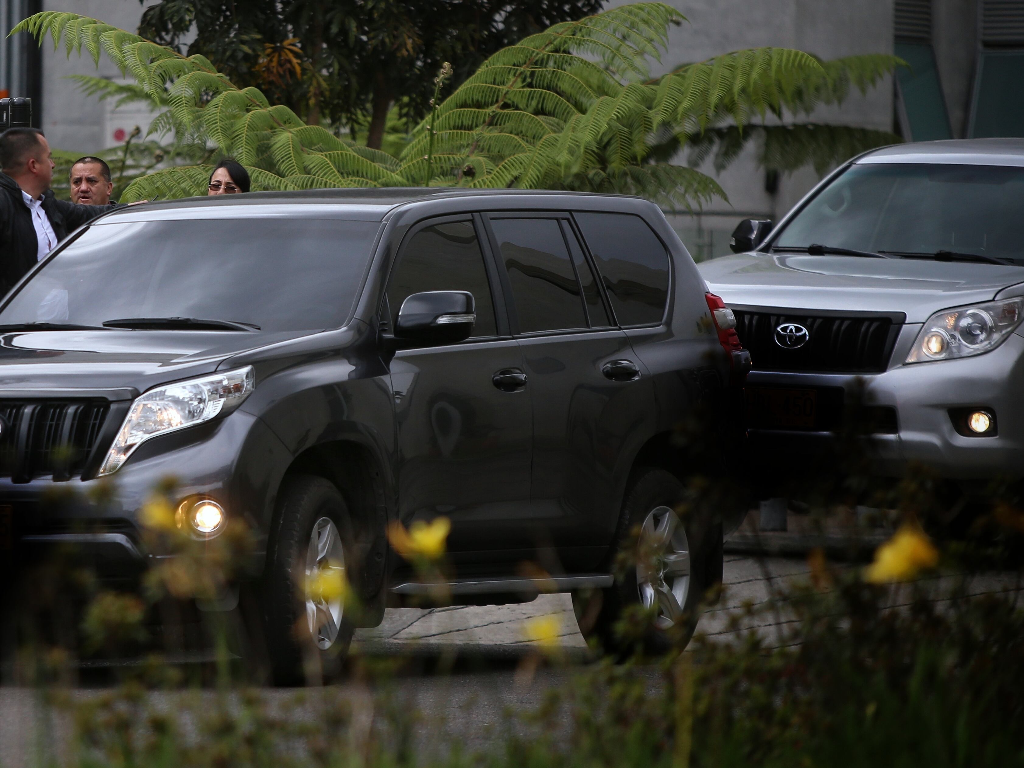 Imagen de referencia de carros blindados. Foto: (Colprensa - Álvaro Tavera).