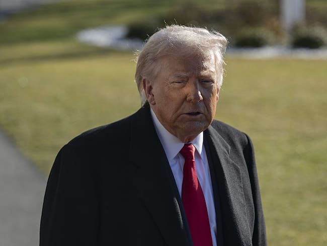El presidente de Estados Unidos, Donald Trump, el 13 de enero de 2026 en la Casa Blanca. FOTO: Celal Gunes/Anadolu via Getty Images