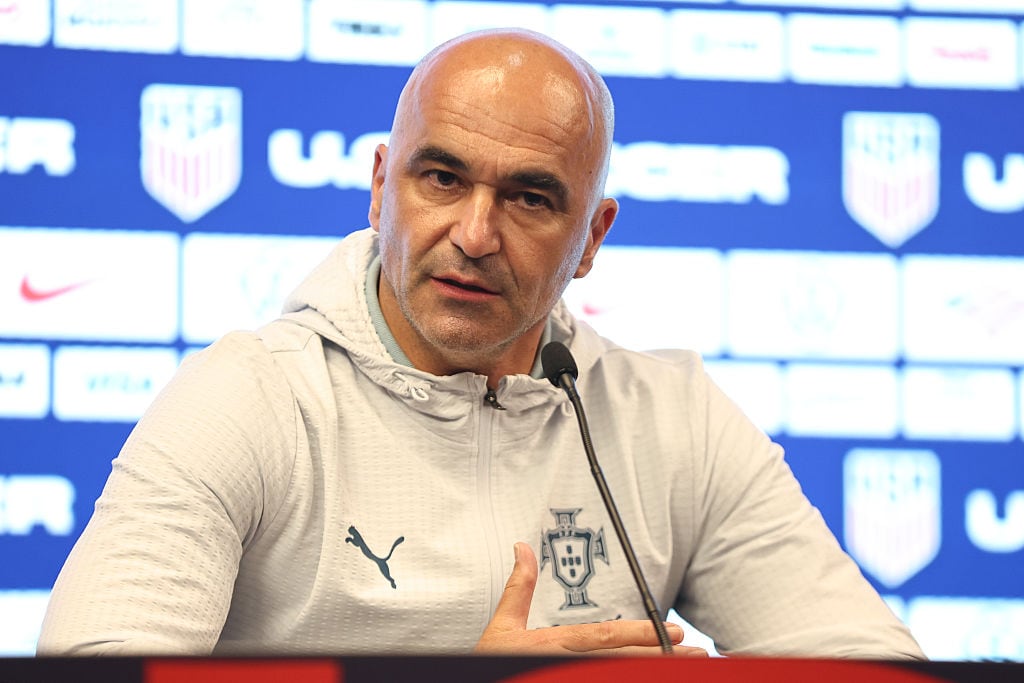 Roberto Martínez, técnico de Portugal / Getty Images