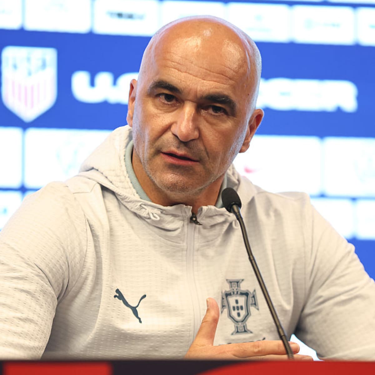 Roberto Martínez resta valor al partido de Portugal con Colombia: “No es el más importante”