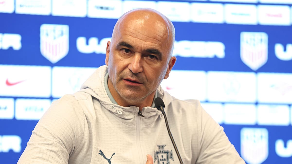 Roberto Martínez resta valor al partido de Portugal con Colombia: “No es el más importante”