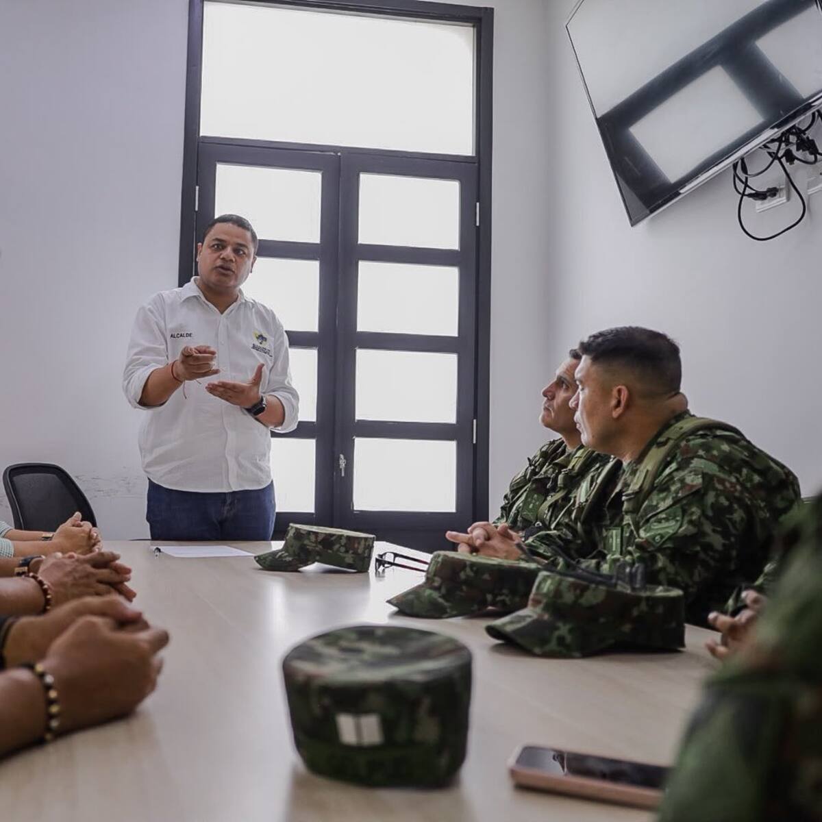 Autoridades refuerzan seguridad en Riohacha con 25 uniformados y presencia permanente