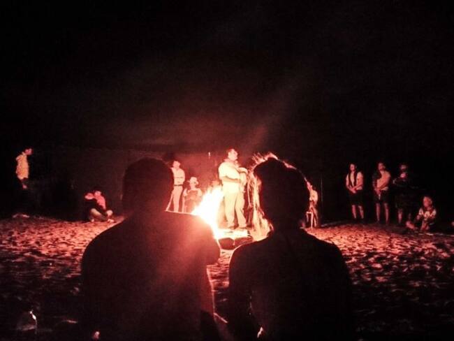 Turistas resultaron quemados en el desierto de la Tatacoa.
