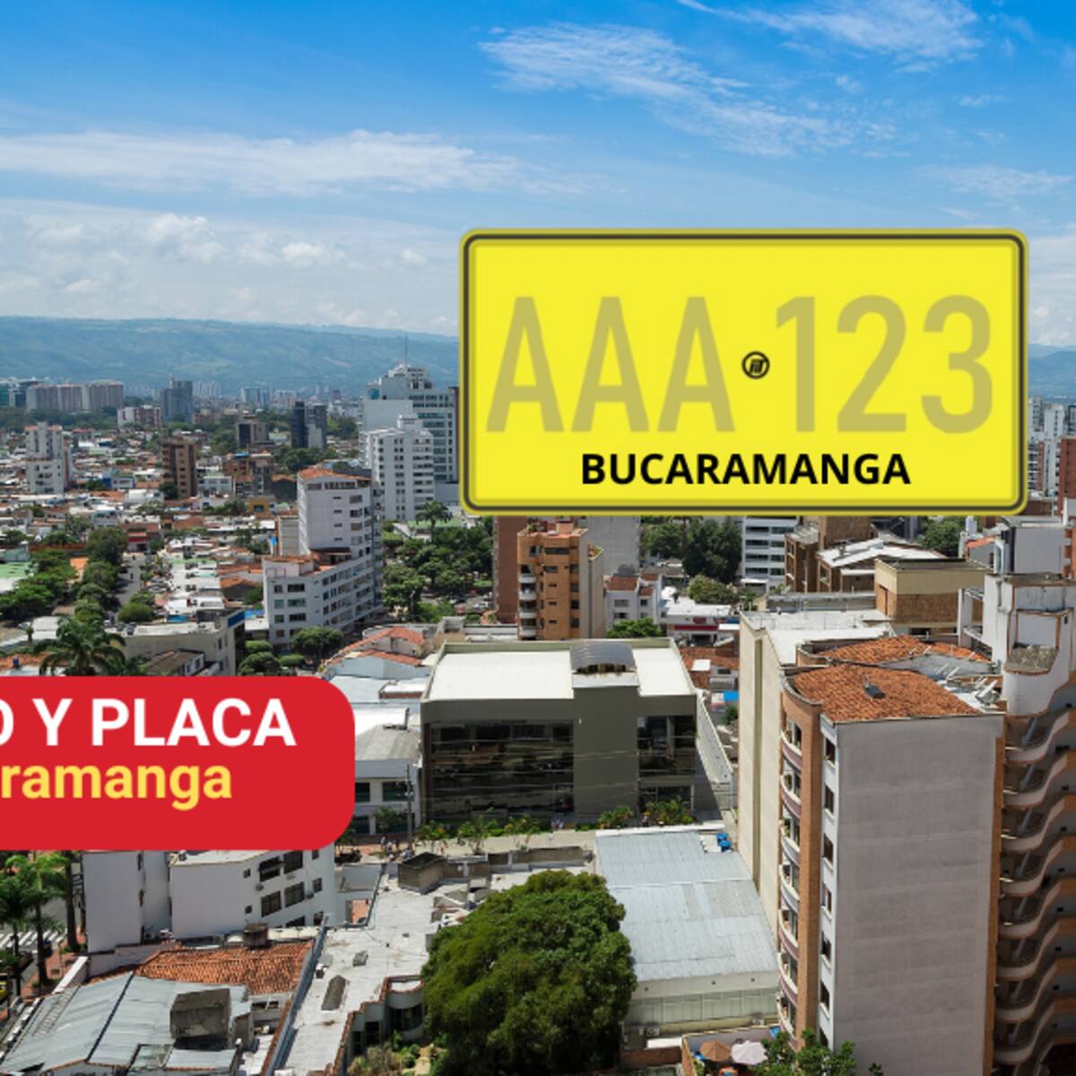 ¿Cuál es el pico y placa del 3 al 8 de marzo en Bucaramanga y el área metropolitana? Restricción