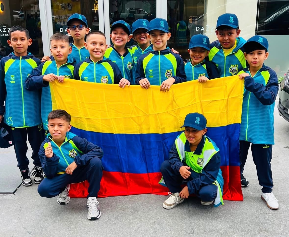 El Athletic Neiva F.C. Sub-10 representa a Colombia en la América Isocup en Perú. Foto Redes Sociales