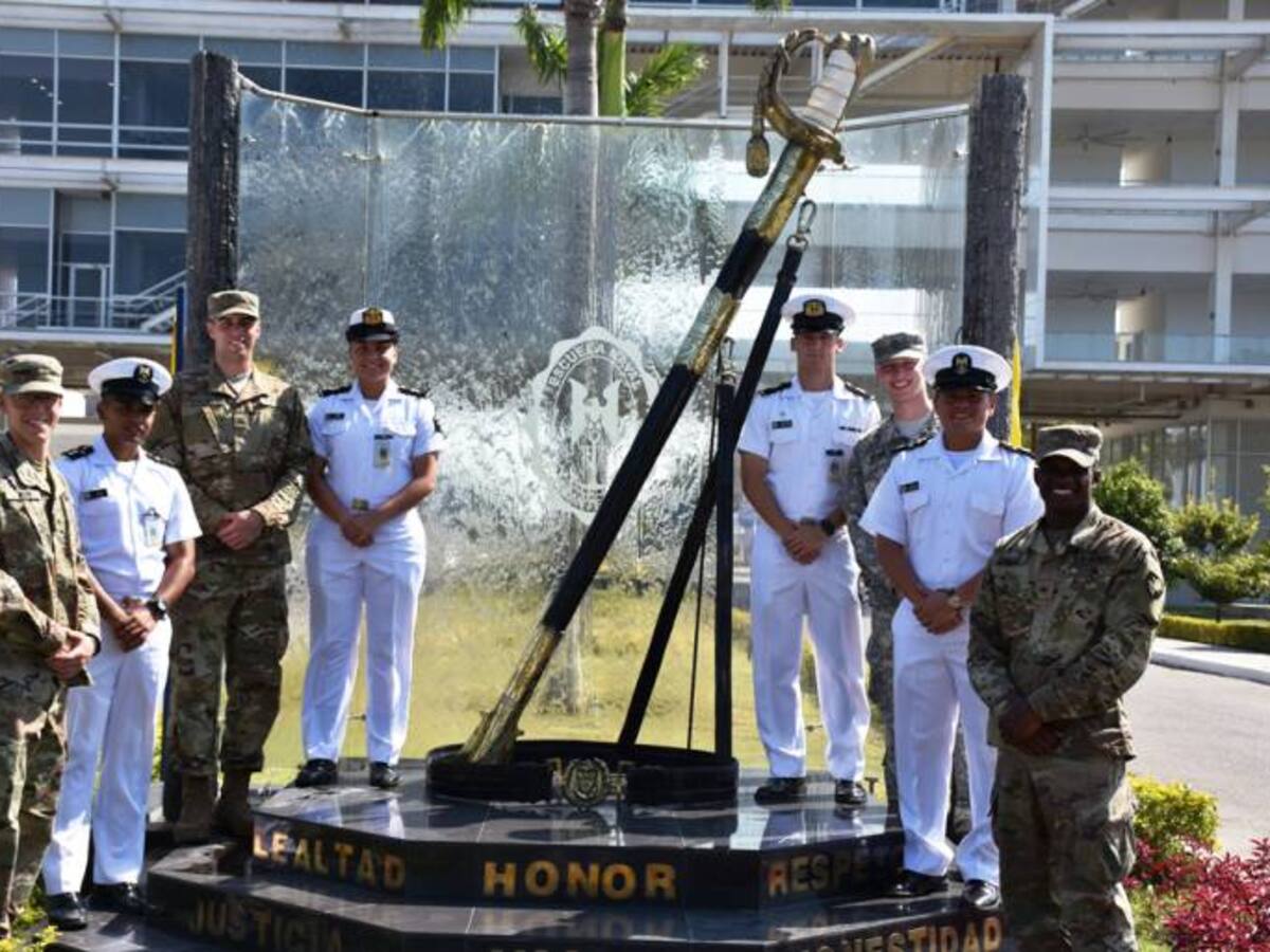 Intercambio académico con cadetes de Estados Unidos en Cartagena