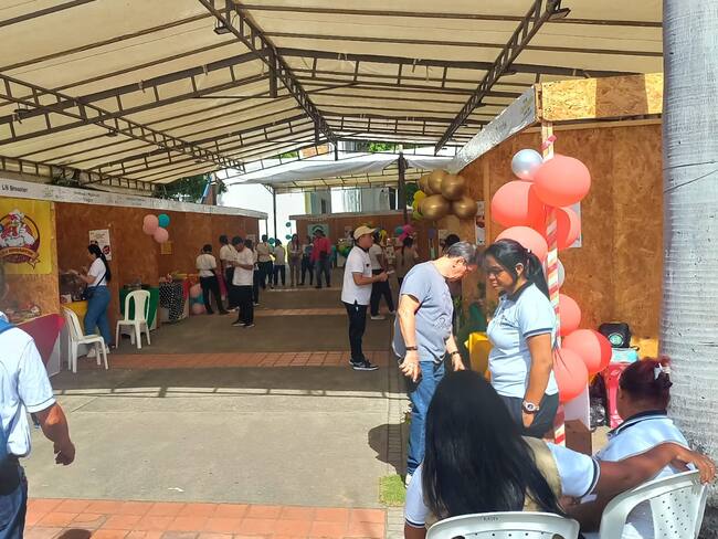 Exposición empresarial en la Biblioteca Julio Pérez Ferrero