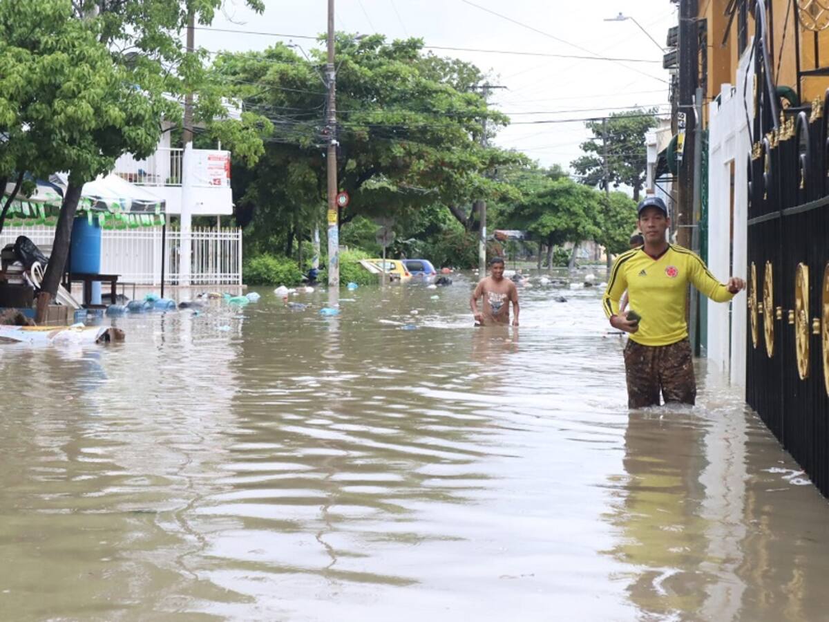 A 40 mil ascendió número de afectados por fuertes lluvias en Cartagena
