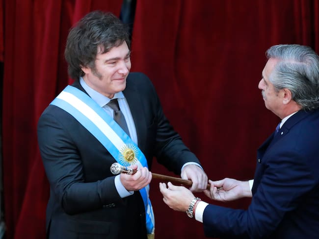 Javier Milei juró como nuevo presidente de Argentina
