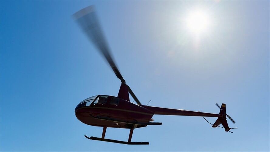 El helicóptero que transportaba a una comisión de la Gobernación de Norte de Santander fue atacado por hombres armados que dispararon contra la aeronave. Foto: Getty Images