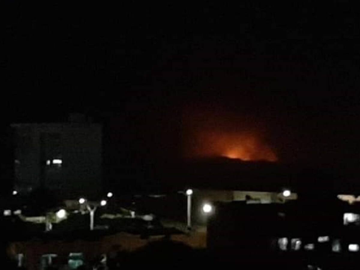 Inician labores para mitigar incendio forestal en el Parque Isla Salamanca