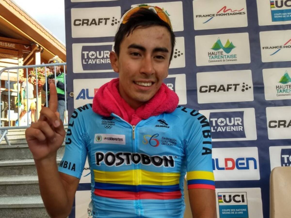 Iván Ramiro Sosa ganó la séptima etapa del Tour de L'Avenir