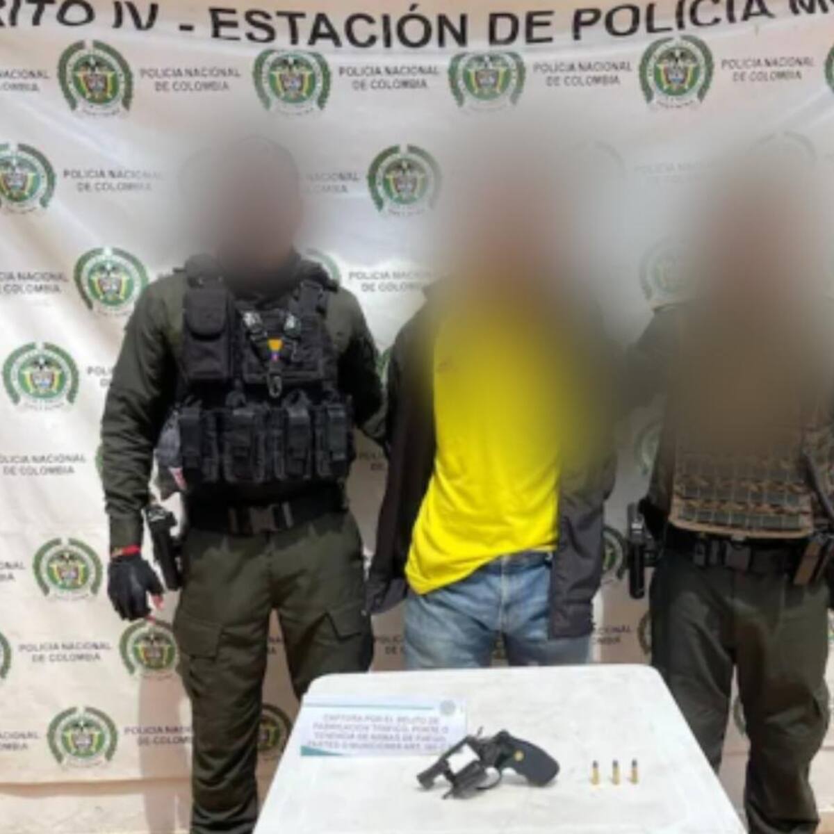 Cayó alias ‘El Chinchurria’ en Mompox: tenía un revólver y 15 anotaciones judiciales