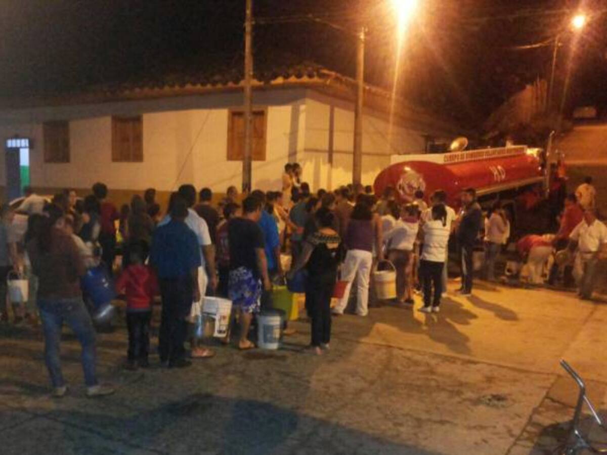 Seis días con problemas en el acueducto completan en Circasia