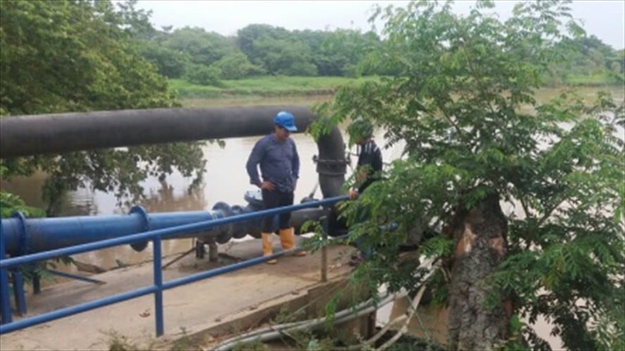 Más de 16.000 personas en Arauca están sin agua. Foto: Caracol Radio