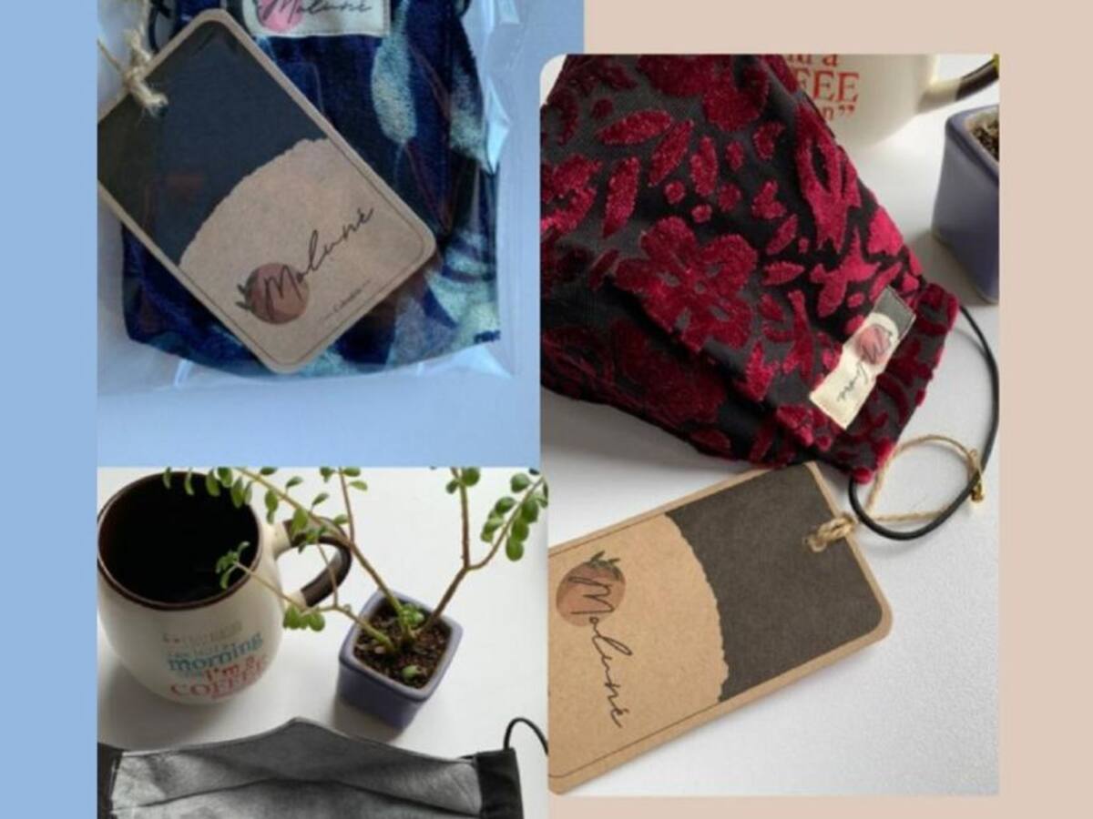 Ropa y tapabocas hecha con textiles de botellas PET