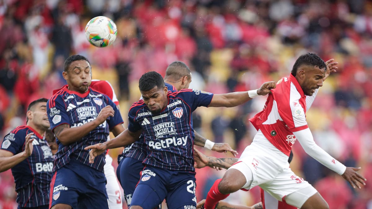 Santa Fe Vs. Junior, semifinal ida de la Liga Colombia 2026-I: fecha, hora y cómo seguir el partido