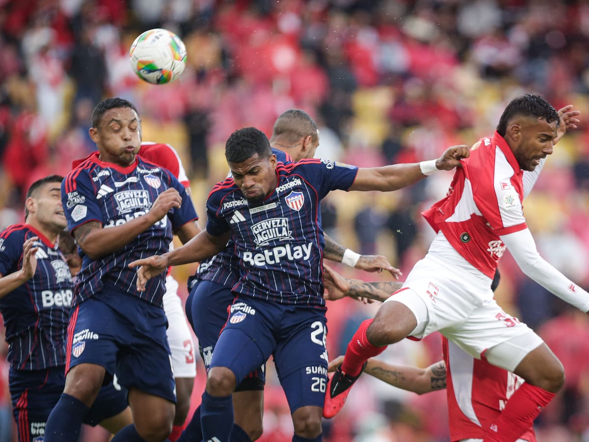 Santa Fe Vs. Junior, semifinal ida de la Liga Colombia 2026-I: fecha, hora y cómo seguir el partido