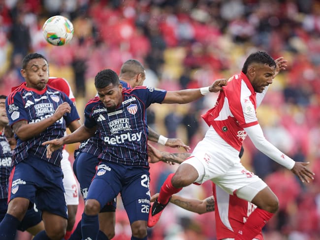 Santa Fe Vs. Junior, semifinal ida de la Liga Colombia 2026-I: fecha, hora y cómo seguir el partido. (Colprensa - Cristian Bayona).