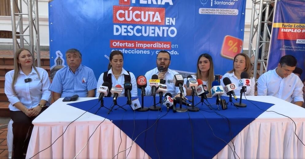Lanzamiento Primera Feria Cúcuta en Descuento / Foto: Cortesía