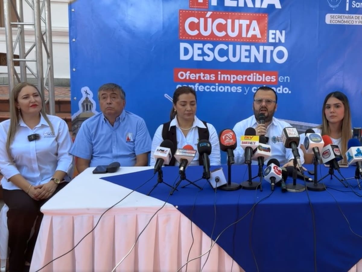 Primera feria de descuentos en calzado y confecciones en Cúcuta
