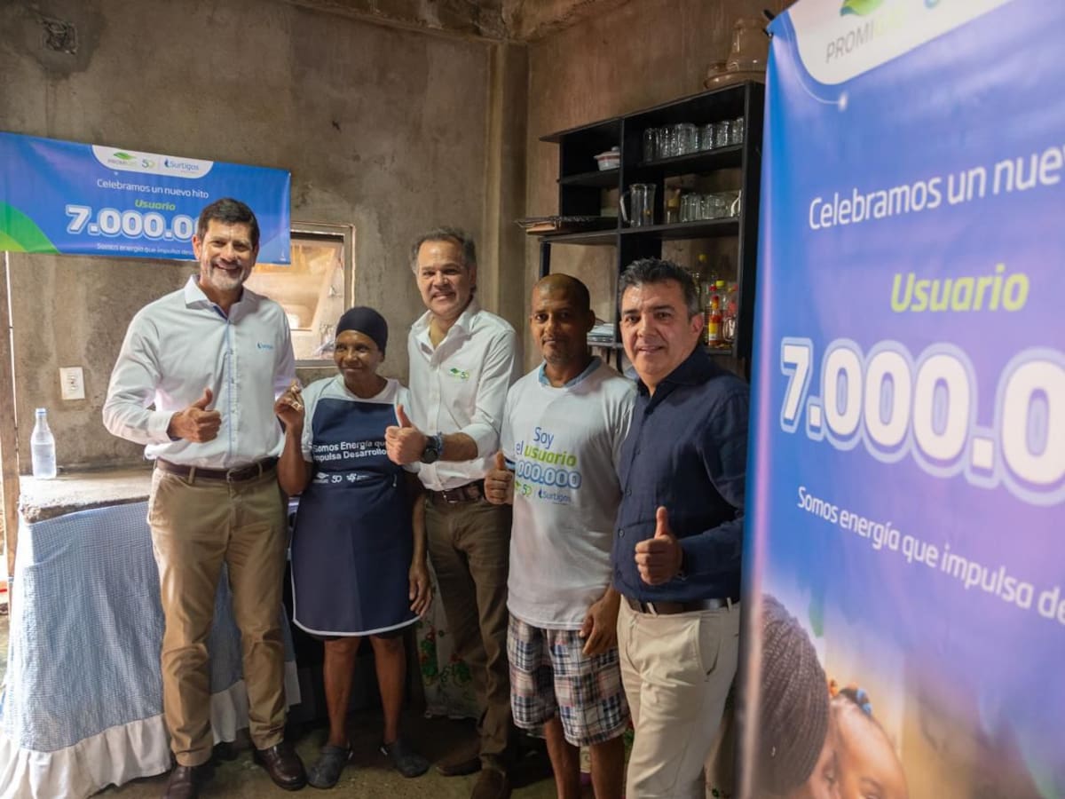 Promigas en 50 años llega a siete millones de usuarios: fue en La Boquilla